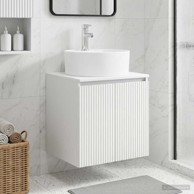 Umivaonik s policom, 49,5 x 44,5 x 65 cm, bijela
