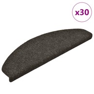 Samoljepljivi otirači za stepenice 30 kom antracit 65x21x4 cm