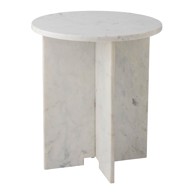 BLOOMINGVILLE Pomoćni stol Jasmia ø 46 cm mramorni okrugao