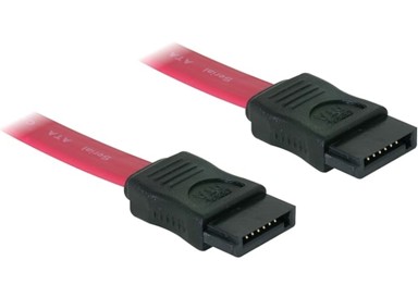 DELOCK Kabel interni SATA, 30cm, crveni