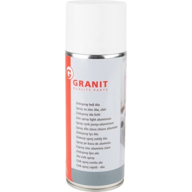 GRANIT aluminij-cinkov sprej, 400 ml, sjajni