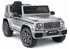 MERCEDES Vozilo na akumulator AMG G 63, srebrna