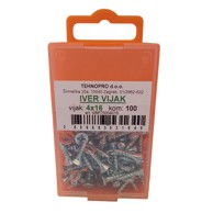 Vijak za drvo, 4.0x16 mm, 100 kom