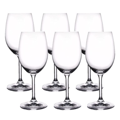 ORION Set od 6 čaša za vino Lara, 0,45 l