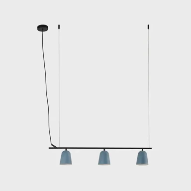 Visilica Studio pend. lineal FR28281, 3xE14, plava, S