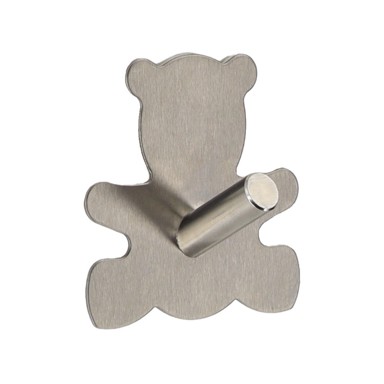 TENDANCE Kupaonski dodatak KUKICA, MEDVJED, 3M, krom