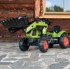 FALK Traktor na pedale Claas s prikolicom