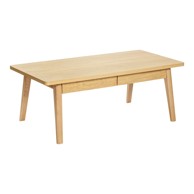 WOODMAN Stolić za kavu Nice 60x120 cm u dekoru hrasta u prirodnoj boji