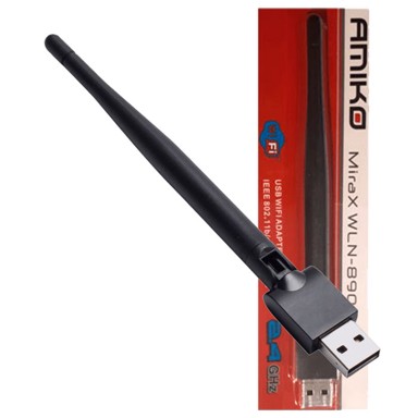 AMIKO Wi-Fi mrežna kartica, USB, 2.4 GHz, 150 Mbps, WLN-890