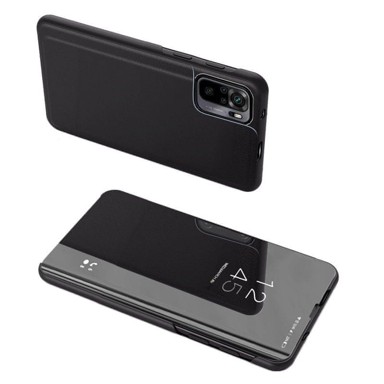 MG Preklopna maskica za Xiaomi 13, Clear View, crna