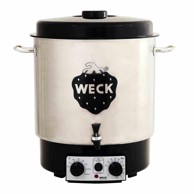 WECK Lonac za konzerviranje sa satom i slavinom, inox