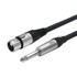 VIVOLINK Audio kabel 3 m XLR 6,35 mm, crni