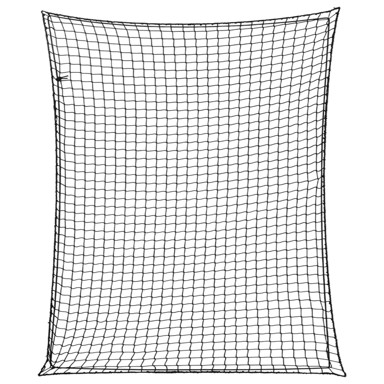 Mreža za auto prikolicu s elastičnim užetom, 3x2.5m, crna