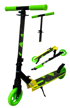 Dječji veliki romobil H10, sklopivi, kotači 145 mm, zeleno-crni