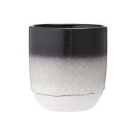 LADELLE Crno-bijela kamena šalica Cafe, 300 ml