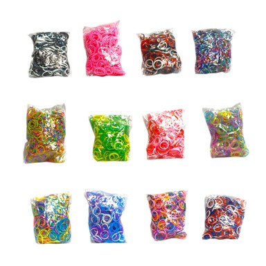 Set gumica Loom Band, 650 kom, neonske boje