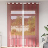 Gotove zavjese 140x260 cm 2kom, crvene