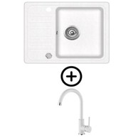 HELIKA Set Notus SQ102-W, alba + slavina SHR J bijela