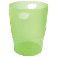 EXACOMPTA Ecobin 45397D Koš za smeće, PP, 15 L, prozirno zeleni