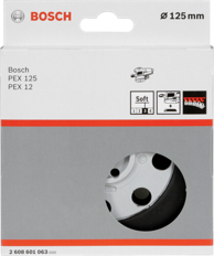 BOSCH Brusni tanjurur gumeni meki 125 mm