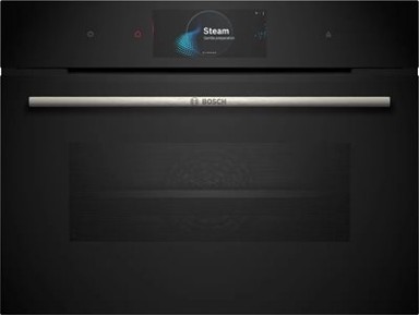 BOSCH Ugradbena pećnica CSG7584B1, parna, 60 cm, 47 l, Energetski razred A+, crna