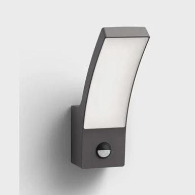 Zidna svjetiljka Splay, UE WA, 3,8W, 2700 K, antracit, IR