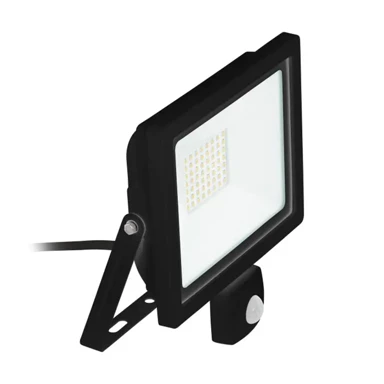 Vanjski reflektor, LED, 100W, IP65, sa senzorom, Faedo 3, 900257, crna