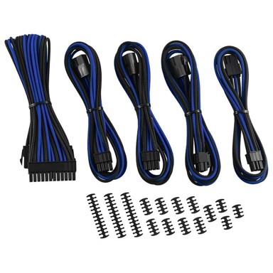 CABLEMOD Classic ModMesh set produžnih kabela 8+6 Series, crno/plavi CM-CAB-CKIT-N86KKB-R