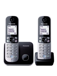 PANASONIC Bežični DECT telefon KX-TG6812, crna