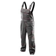 NEO TOOLS Basic radne hlače s naramenicama, veličina L/52