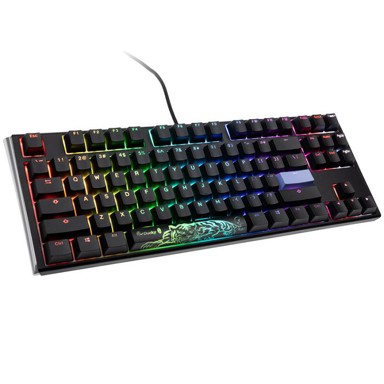 DUCKY Tipkovnica One 3 Classic Black/White TKL Gaming, RGB LED - MX-Black (US) DKON2187ST-AUSPDCLAWSC1