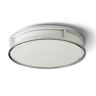 RENDL Stropna lampa, Grande LED 35, opal staklo/krom, 230V, LED, 24W, IP44, 3000K, krom