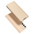 DUX DUCIS Torbica Skin Pro Book za Samsung Galaxy S22, zlatna