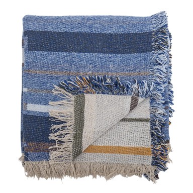  BLOOMINGVILLE Deka od recikliranog pamuka, 130x160 cm, Toscana