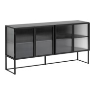 Crna komoda Kave Home Trixie