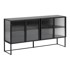 Crna komoda Kave Home Trixie