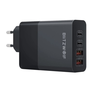 BLITZWOLF Punjač BW-S29, mrežni, 120W, crni