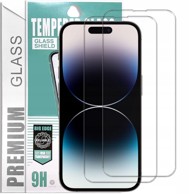 PremiumGlass 9H kaljeno staklo za Apple iPhone 14 Pro, 2 kom