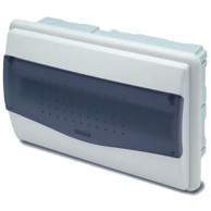 FAMATEL Kutija za osigurače podžbuk 3512-F-M-KP/12-14, 12–14 osigurača, IP40, providna