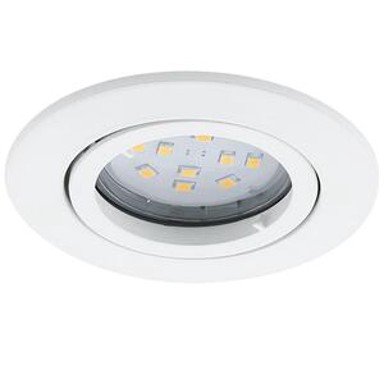 EGLO Ugradbena LED rasvjeta, GU10, 5 W, prom 80, 3000K, bijela