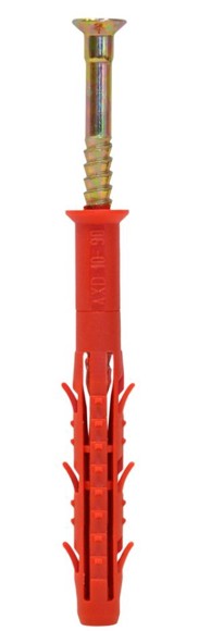 Brzomontažni klin KXH 6×40, sivi