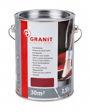 GRANIT Nopolux lak za strojeve, IHC crvena, 2,5 l