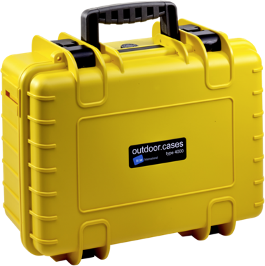 B&W Kofer za dron Tip 4000 Y žuti s DJI Mavic Air 2 umetkom