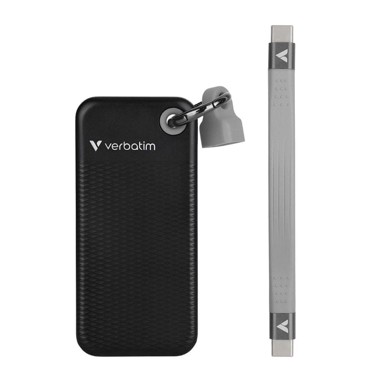 VERBATIM Vanjski SSD disk Pocket SSD 32190, 1 TB, crna
