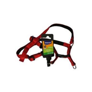 VITAKRAFT Oprsnica za pse Soft Grip, 15 mm, 30-50 cm, crveni ham