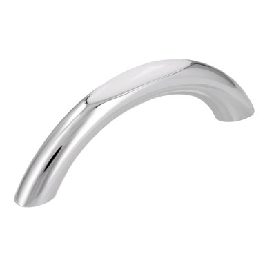 SIRO Ručka za namještaj okrugla+podloga krom sjajna