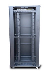EXTRALINK Ormar 42U, samostojeći, 600x800 mm, crni