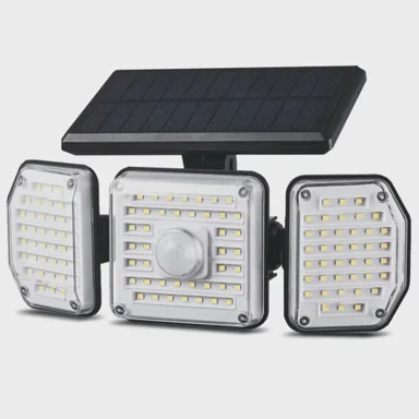 MACLEAN Lampa solarna LED s senzorom pokreta i sumraka, IP65, 4 W, 320 lm, 4000 K, Li-ion 1200 mAh, 3 načina rada