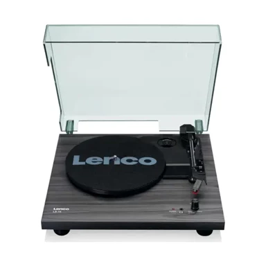LENCO Gramofon LS-10BK, RCA izlaz, 3.5mm, zvučnici 2x 6W, crni