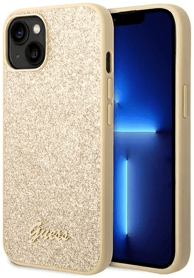 GUESS Zaštitna maska GUHCP14SHGGSHD, za iPhone 14, zlatna, šljokice